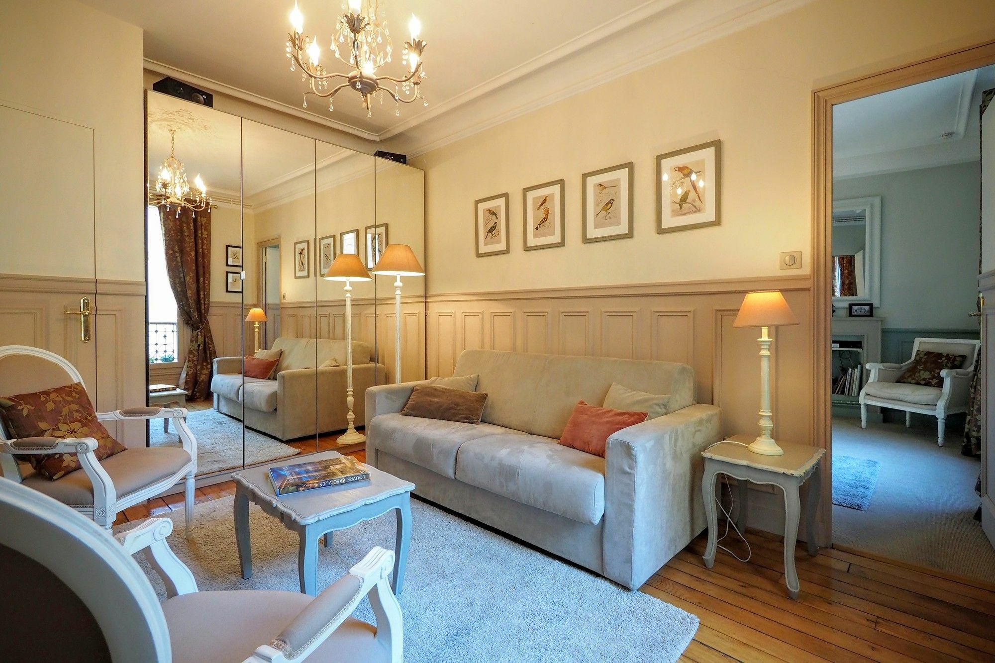 Chambre D Hote : Louvre Elegant Apt Suite Paris Bagian luar foto